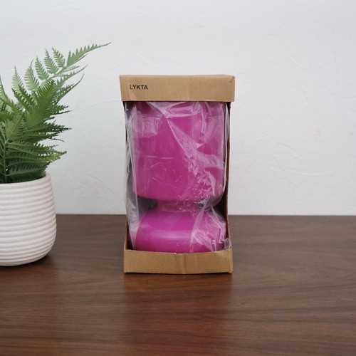 Bnib vintage ikea fuchsia pink - vintage,