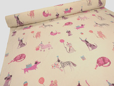 LAURA ASHLEY PETS PINK Cotton