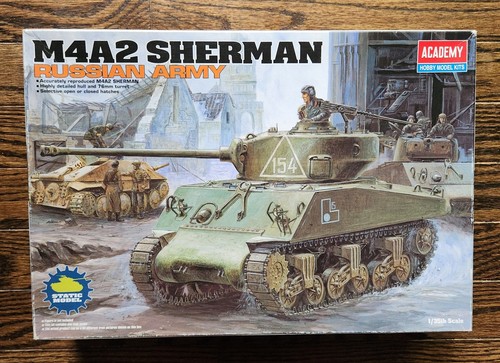 Academy 13010 m4a2 sherman - academy,