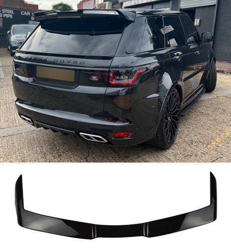 Rear spoiler roof boot - rear,