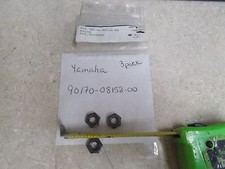 NOS OEM Yamaha Hexagon Nut (3 Pack) 1973-2006 GT1 TTR250 90170-08158-00