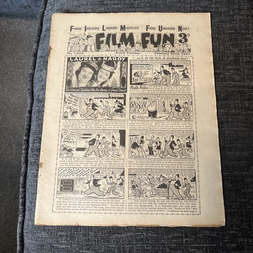 Film fun comic 22 february - film,
