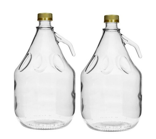 Glass demijohn with screw - glass,