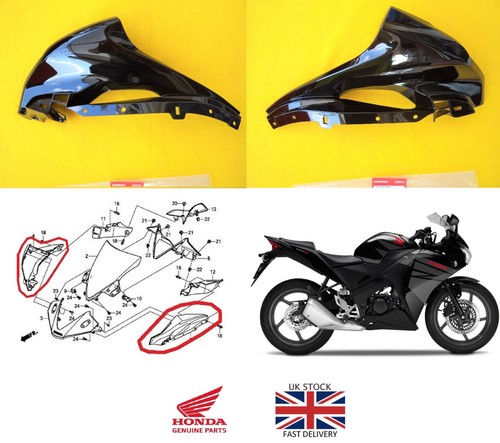 Honda cbr 125 fairings front - r,