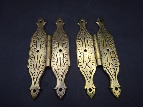 Pair reclaimed brass - pair, of