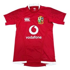 Canterbury British & Irish Lions Rugby Shirt Jersey 2021 Vapodri Red Mens XS