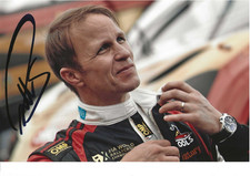 Petter Solberg SIGNED 12x8