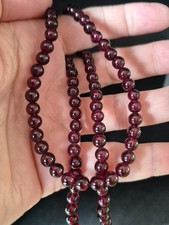 Vintage Art Deco Red Garnet