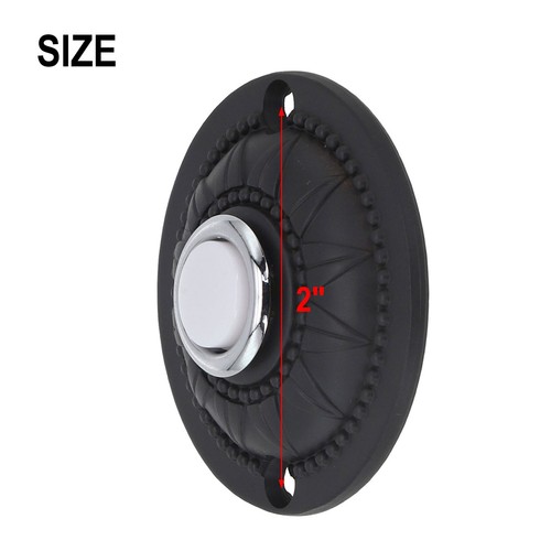 Round iron doorbell drilling - round,