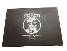 Gold Dollar Straight Razor