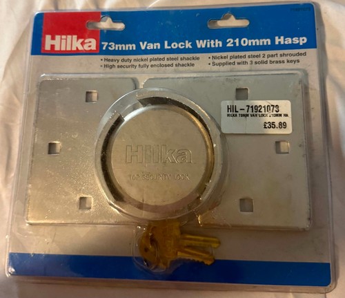 Hilka 73mm van lock - hilka,