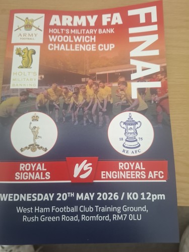 Army final programme - fa,
