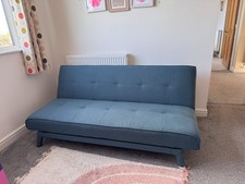 Made.com Blue 3-Seater Sofa