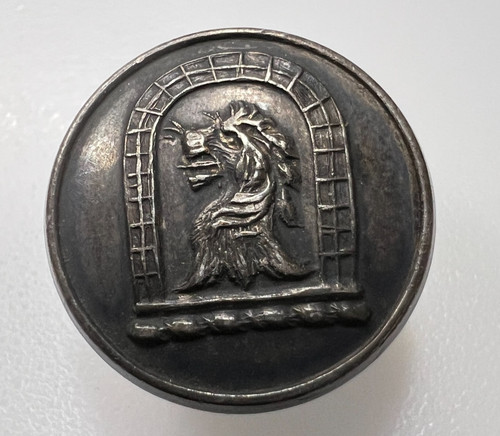 Antique livery button lion - antique,