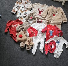 Christmas Outfits Size 0-3