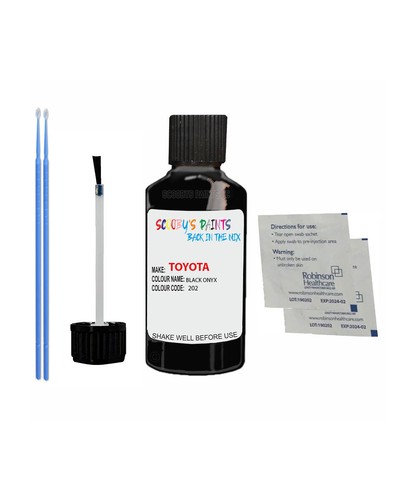 Paint for toyota black 202 - paint,
