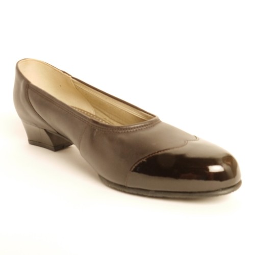Equity felicity low heel brown - heel,