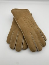 Dents Beige Suede Lambskin