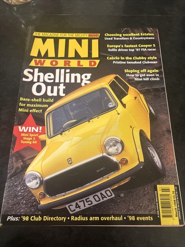 Mini world magazine march 1998 - mini,