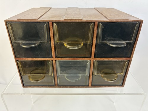 Vintage 35mm slide storage - storage, box