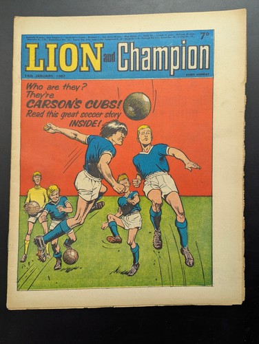 Lion and champion comic 14th - and,
