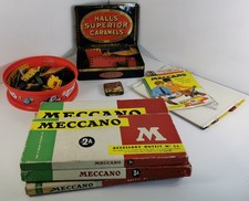 Vintage Meccano Outfit No.2 2A 3A Sets with Manuals & Metal Parts Bundle Job Lot