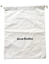 ACNE STUDIOS New Genuine CottonDust Bag White 29,5cm # 38,5cm