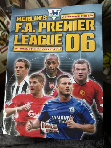 Premier league autograph - premier, 06