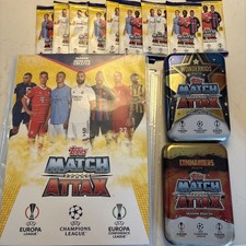MATCH ATTAX 2022/23 Binder With 305 Different Cards
