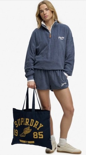 Superdry tote bag richest navy - superdry,