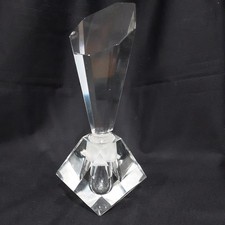 Large Vintage Hand Cut Crystal