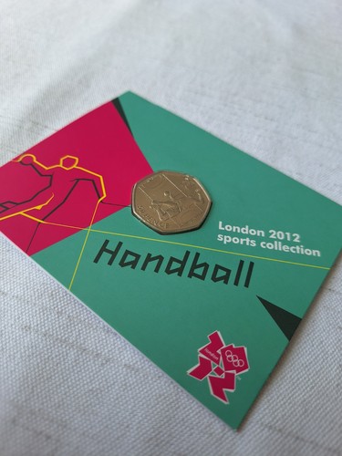 Royal mint 2011 olympic 50p - royal,
