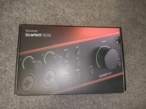 Focusrite scarlett 16i16 - scarlett,