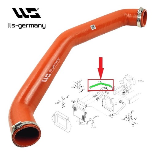 Turbo hose charge air - , for