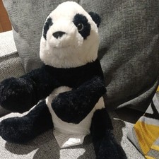IKEA KRAMIG Plush Soft Toy PANDA BEAR 12” 30cm Cute Cuddly Teddy A4