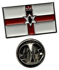 Northern Ireland Flag Enamel & Metal Lapel Pin Badge FAST & FREE UK Delivery!
