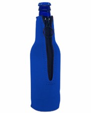 Blank Neoprene Beer Bottle Coolie: Choose Color and Quantity