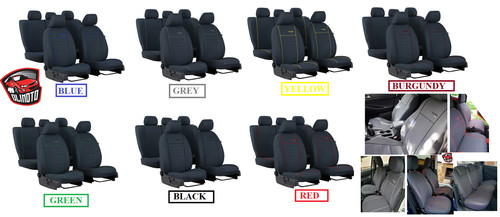 Tailored fabric full set seat - full,