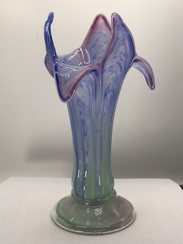 Art glass handblown pink - glass,