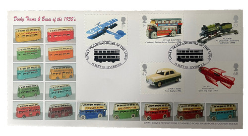 Dinky trams buses - dinky,