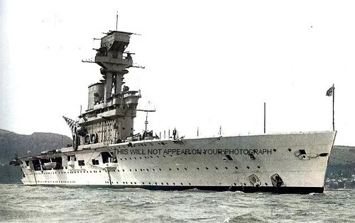 Aircraft carrier hms hermes - hermes, c
