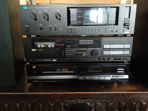 Sansui separates stack - sansui, hi-fi