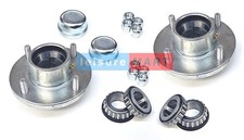 2 x  4" PCD Trailer Wheel Hubs