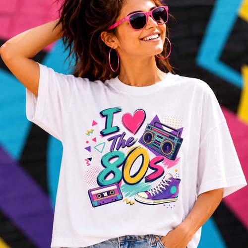 Love the 80s retro music - the,