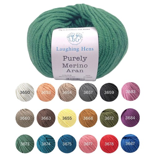 Purely merino yarn - yarn, aran-weight