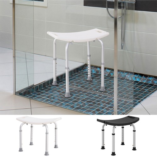 Height adjustable shower stool - adjustable,