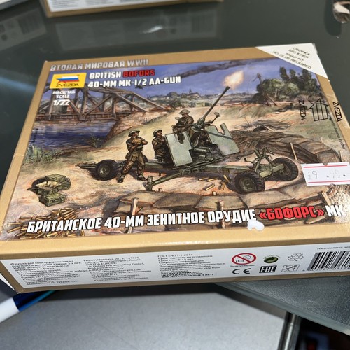 Zvezda 6170 brit bofors - zvezda, aa-gun
