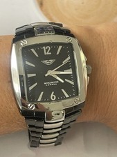 Wingmaster watch  London Men’s TO956 Bracelet Two Tone Antiallergy Black 