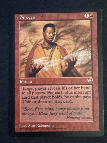 Sirocco mirage mtg magic - mirage,