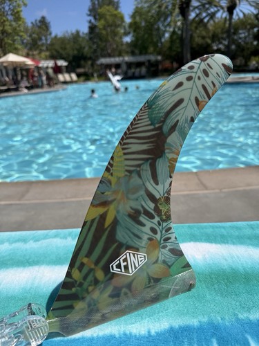 Solid fiberglass fin - solid, fin-